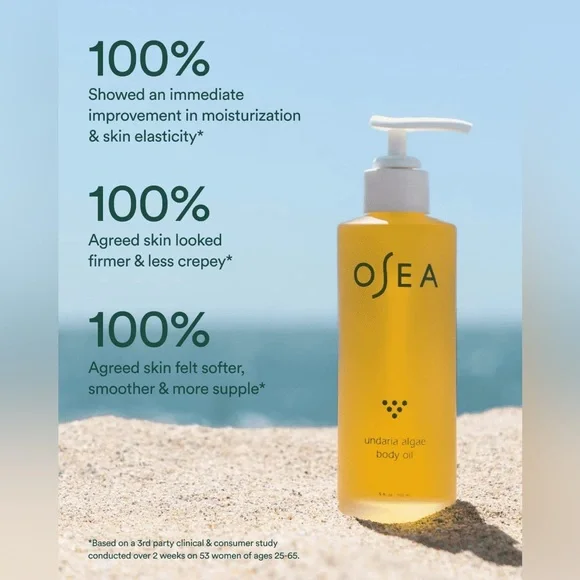 OSEA Undaria Algae Body Oil Vegan & Cruelty Free Seaweed Body Moisturi… - Picture 5 of 6